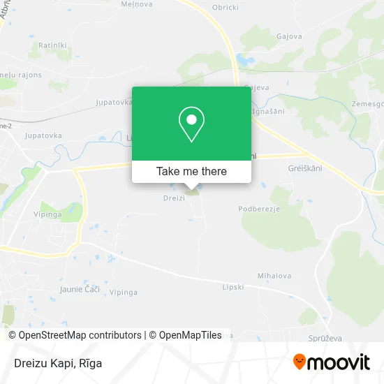 Dreizu Kapi map