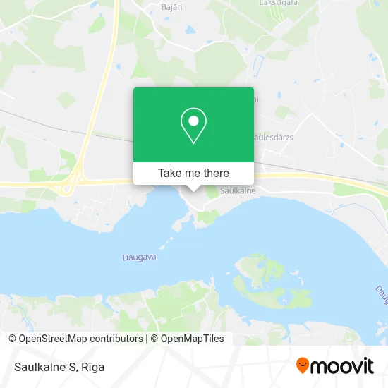 Saulkalne S map