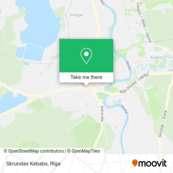 Skrundas Kebabs map