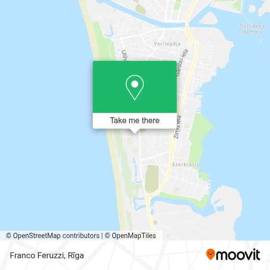 Franco Feruzzi map