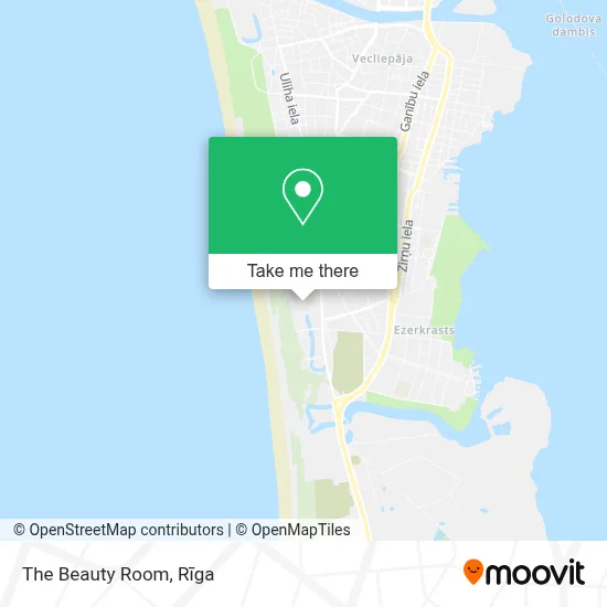 The Beauty Room map