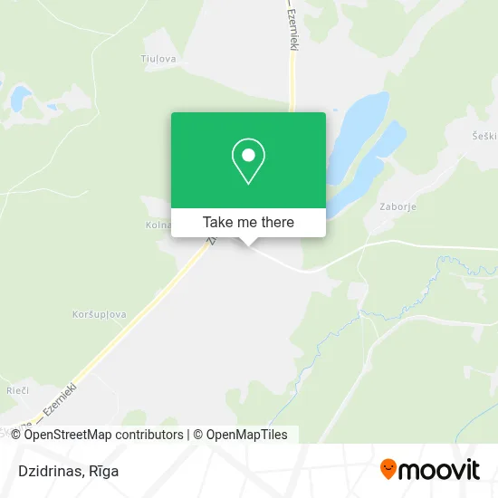 Dzidrinas map