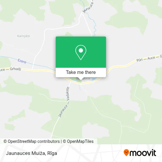 Jaunauces Muiža map