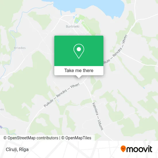 Cīruļi map