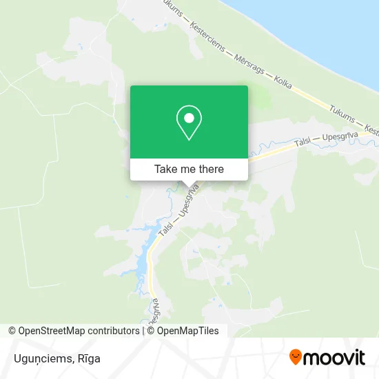 Uguņciems map