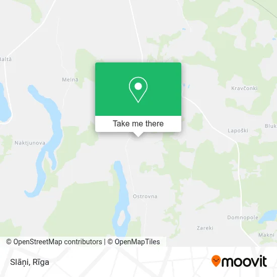 Slāņi map