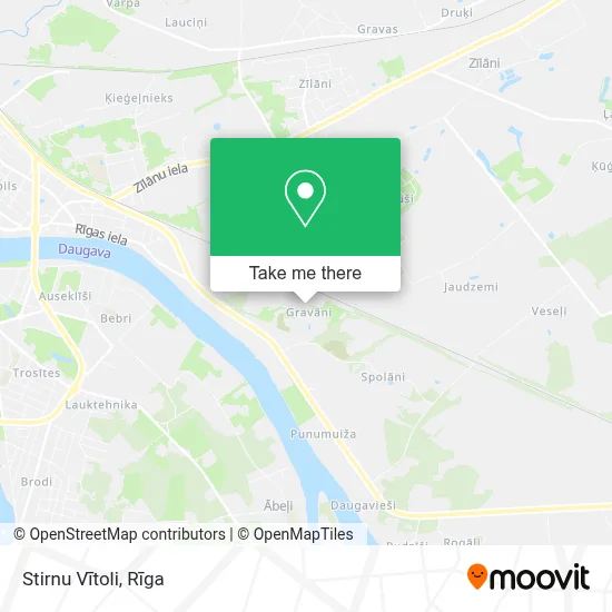 Stirnu Vītoli map