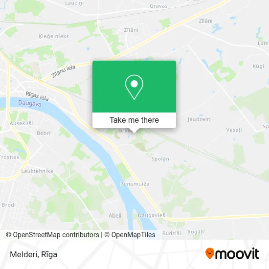 Melderi map
