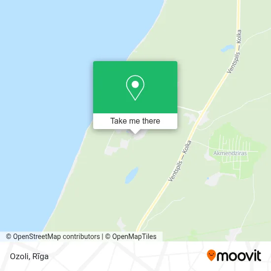Ozoli map
