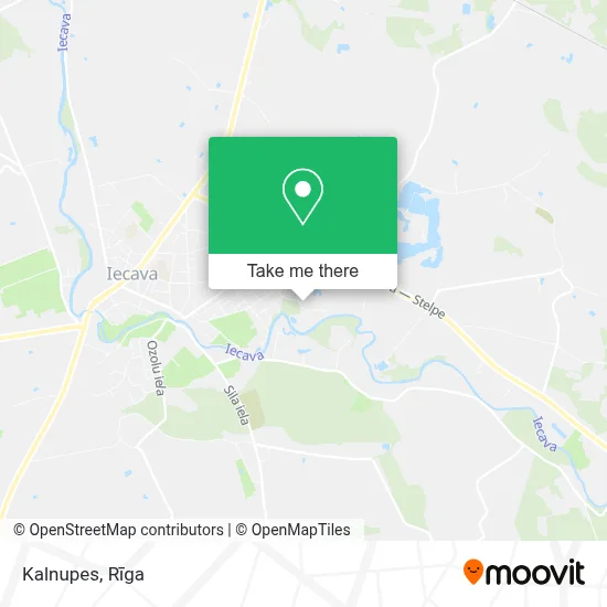 Kalnupes map