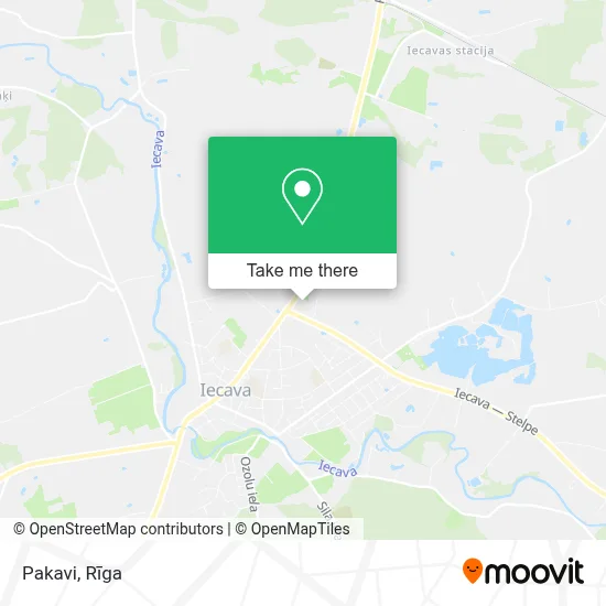 Pakavi map