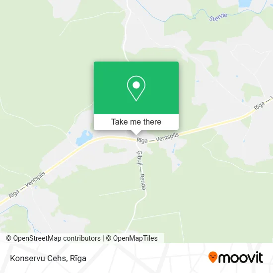 Konservu Cehs map