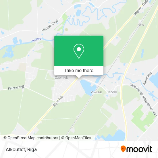Alkoutlet map