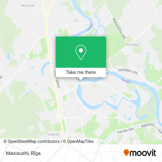 Maxisushi map