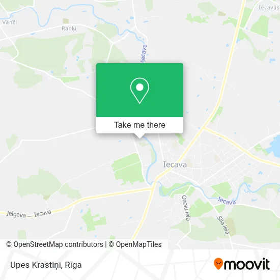 Upes Krastiņi map