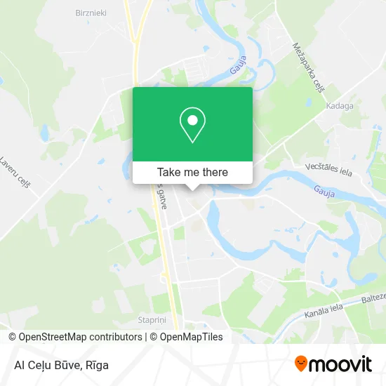 Al Ceļu Būve map