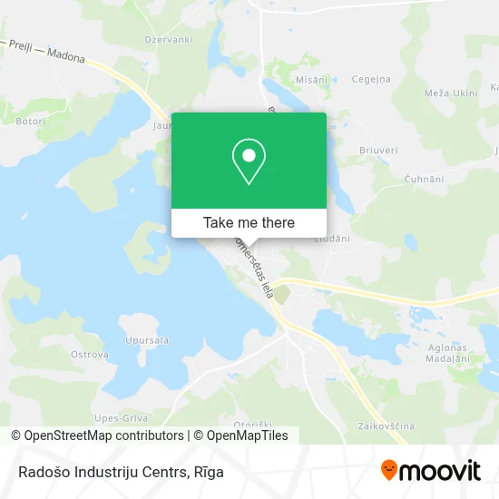 Radošo Industriju Centrs map