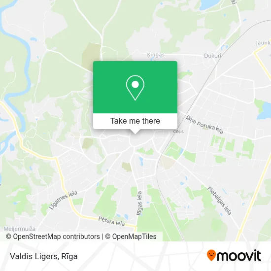 Valdis Ligers map