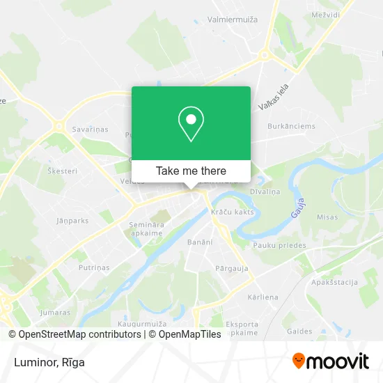 Luminor map