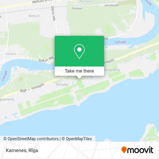 Kamenes map