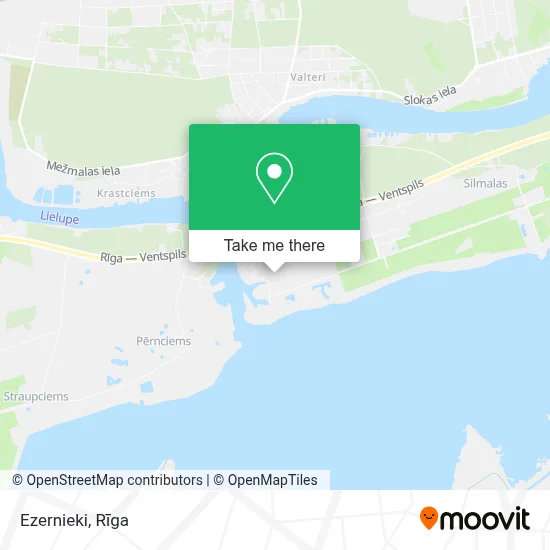 Ezernieki map