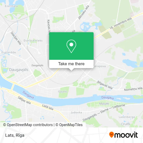 Lats map