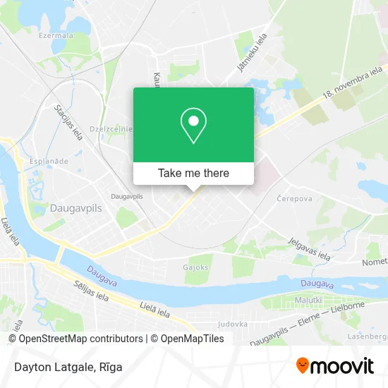 Dayton Latgale map