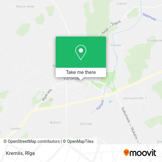 Kremlis map
