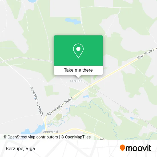 Bērzupe map