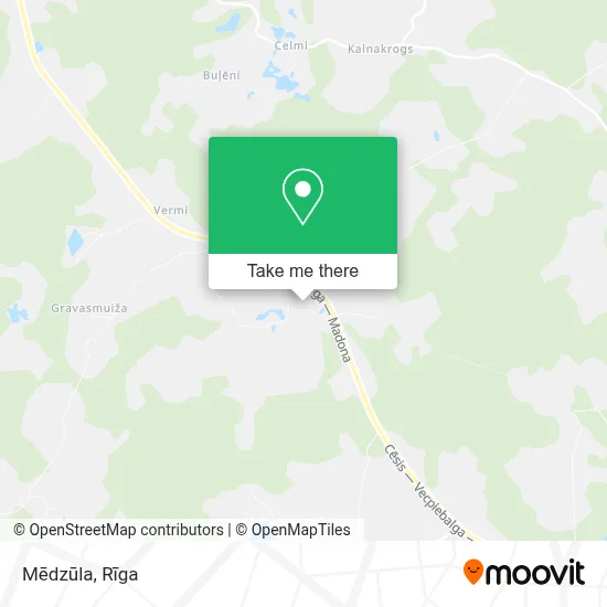Mēdzūla map