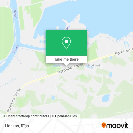 Līdakas map