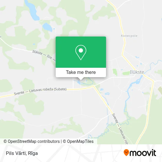 Pils Vārti map