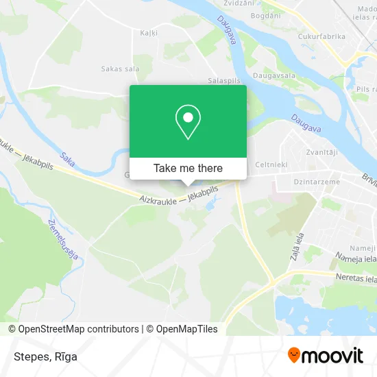Stepes map