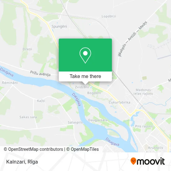 Kalnzari map