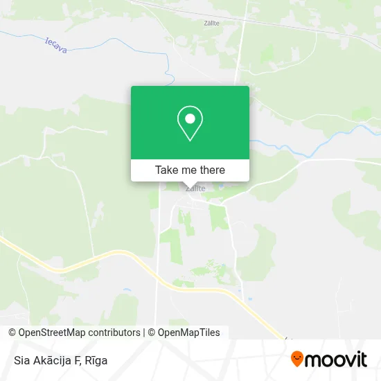 Sia Akācija F map