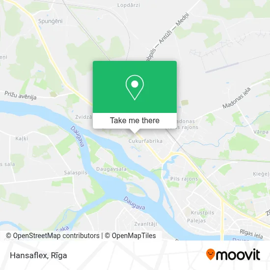 Hansaflex map