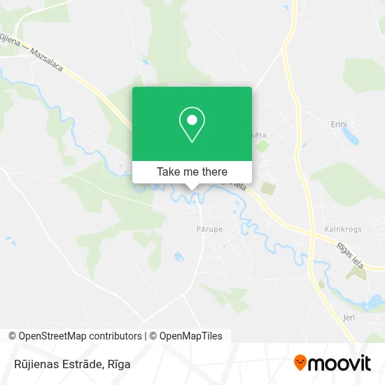Rūjienas Estrāde map