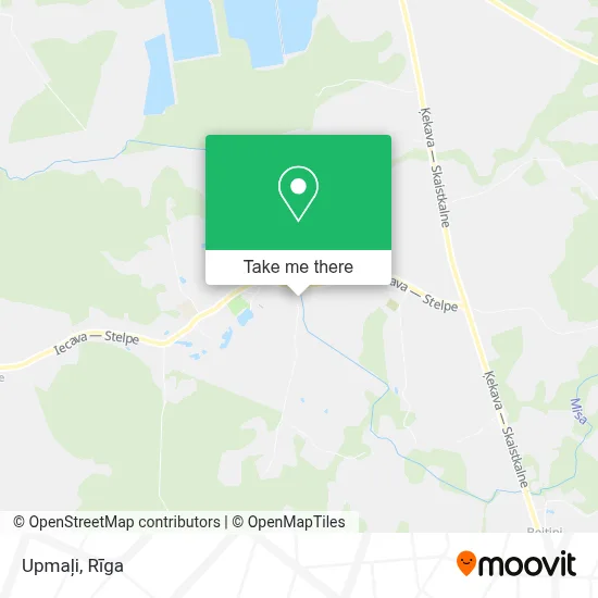 Upmaļi map