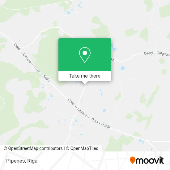 Pīpenes map