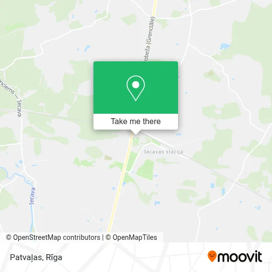 Patvaļas map