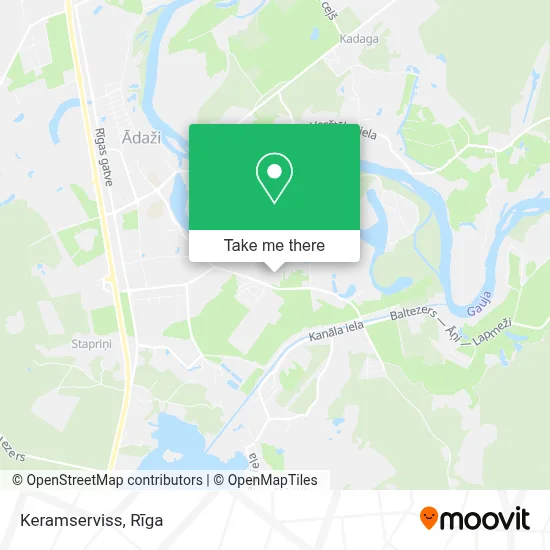 Keramserviss map
