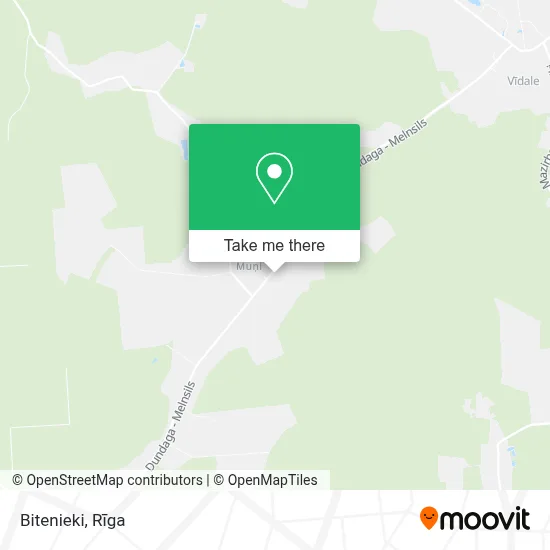 Bitenieki map