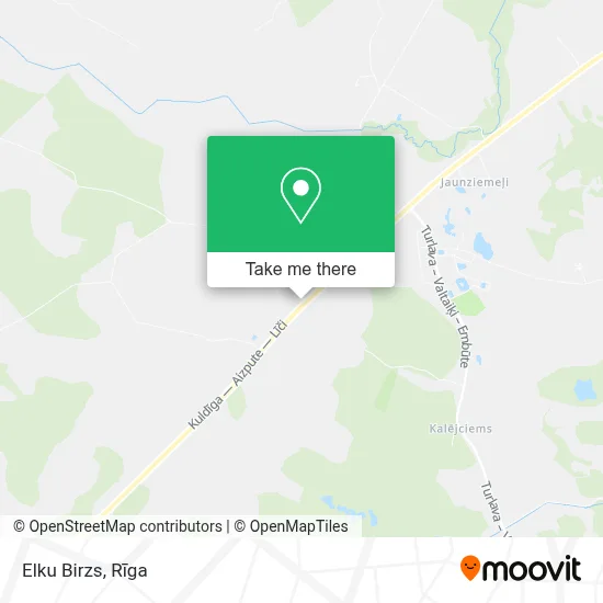 Elku Birzs map