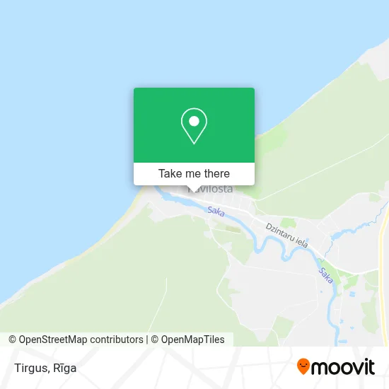 Tirgus map