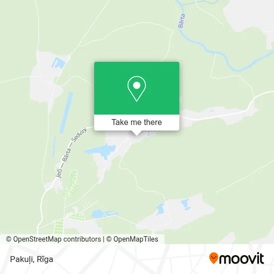 Pakuļi map