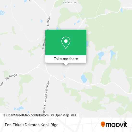 Fon Firksu Dzimtas Kapi map