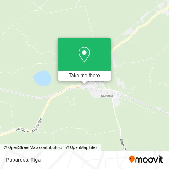 Papardes map