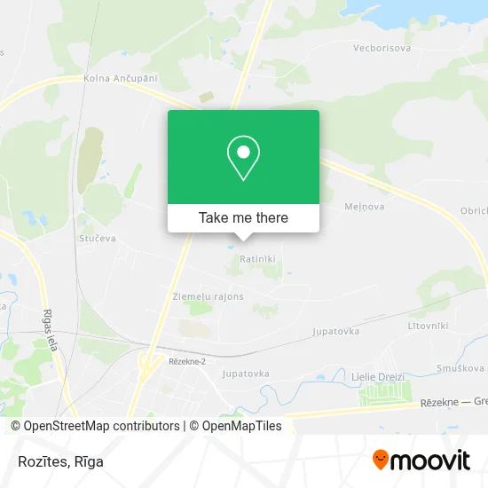 Rozītes map