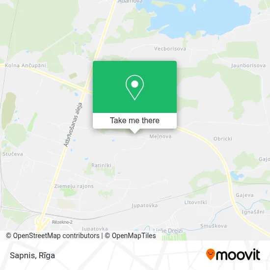 Sapnis map