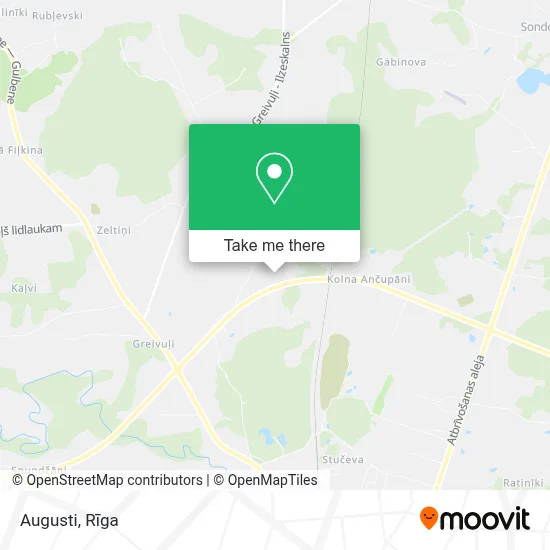 Augusti map